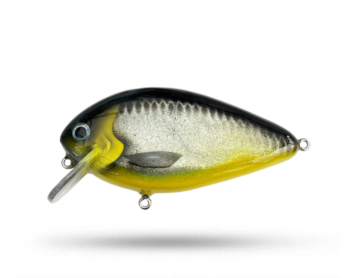 PeWe Fetto Crank - Chartreuse Shiner i gruppen Fiskedrag / Gäddwobbler hos Örebro Fiske & Outdoor AB (PeWe Fatto-Chart Shiner)